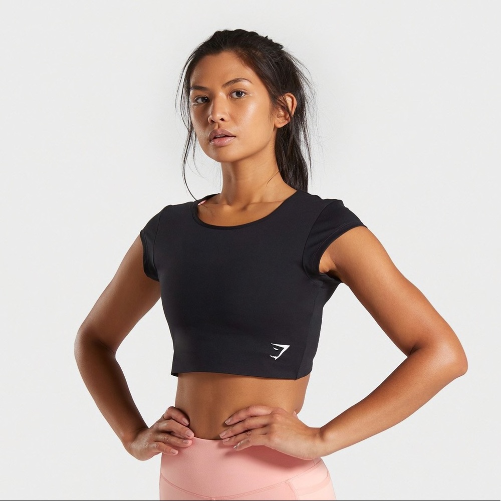 Gymshark Women’s Dreamy Cap Sleeve Crop Top